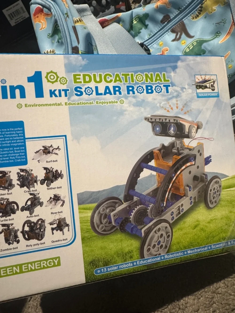 Solar Robot Building Kit - Picture 3 of 3